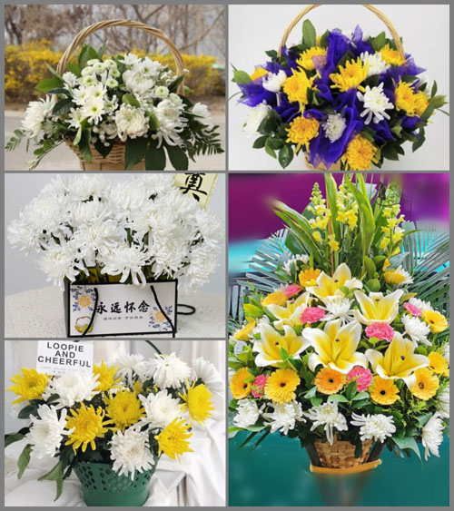 北京房山区阎村镇小紫草坞村白事提篮配送